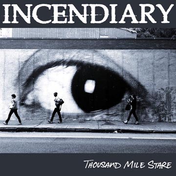 INCENDIARY "Thousand Mile Stare" LP (CC) Gold/Blue Vinyl